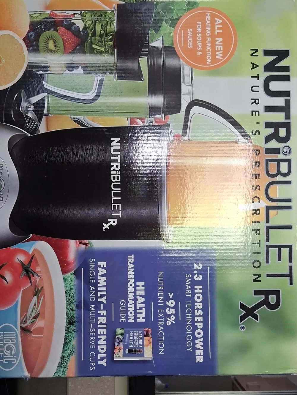 Nutribullet RX Black High-Performance Blender - Black
